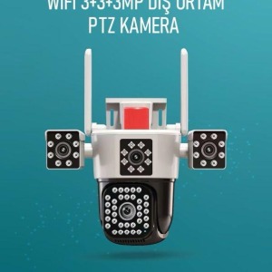 İNOX 20 İPC WİFİ 3+3 DIŞ ORTAM WİFİ PTZ KAMERA